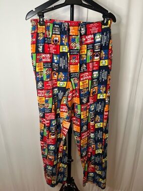 Super Mario Patchwork Lounge Pants - Multicolor